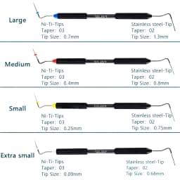 Dental Endo Buchanan Hand Plugger NiTi Tip #0 #1 #2 Endodontic Tool Gutta Percha Vertical Compaction Dentistry Instrument