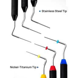 Dental Endo Buchanan Hand Plugger NiTi Tip #0 #1 #2 Endodontic Tool Gutta Percha Vertical Compaction Dentistry Instrument