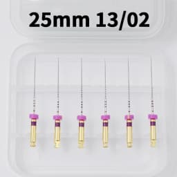6pcs Teeth Whitening Dental Instrument Endo Rotary Endodontic Files Dental Endo Motor Files Instrument Path Glide Files Dentistr