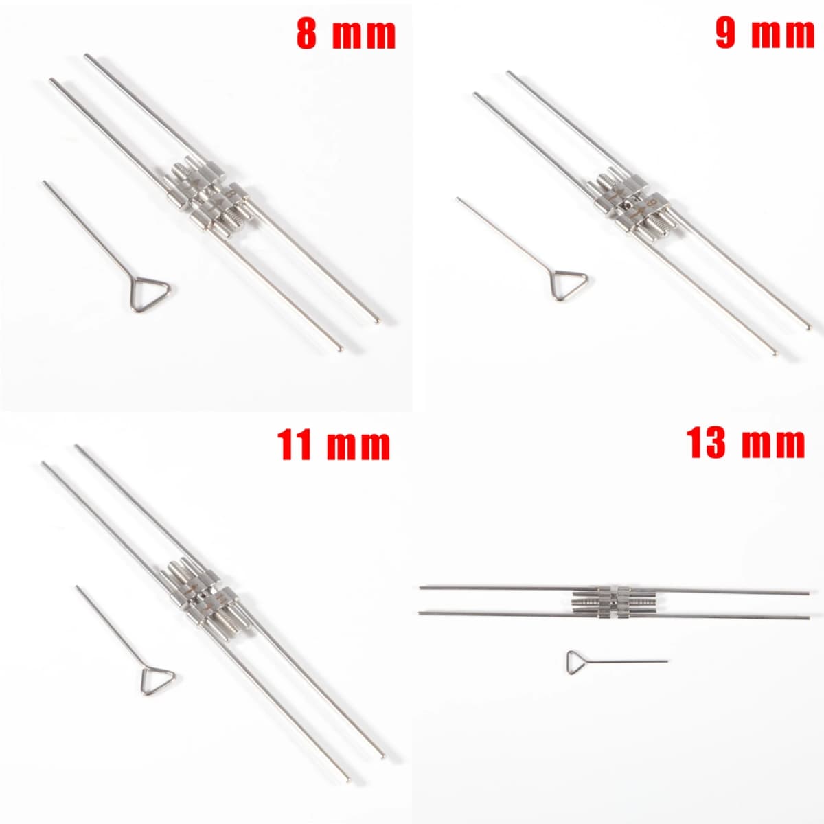 Dental Orthodontic Expansion Screws Rapid Palatal Expander Stainless Steel for frame Type 5 Sizes