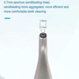 JUMTOP Dental Air Prophy Unit Anti-Suction Teeth Polisher Air Sandblasting Teeth Polishing Dentistry Tools