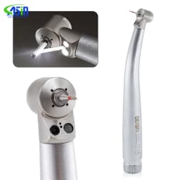 DEASIN Dental LED Mini Head High Speed Handpiece for Dental Lab Kids Children Hand Piece Push Button dentistry tools