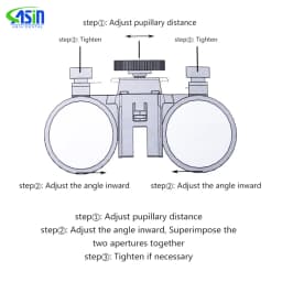 2.5X 3.5X Dr.kim Dental LED Head Light Lamp For Magnification Binocular Loupes 5W Light Dentisit Surgical Headlight Lab Equipmen