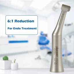 SANDENT Dental Endo Handpiece 6:1 Reduction Contra Angle Endodontic For NSK Sirona Electric Motors Dentsply / Endo Files