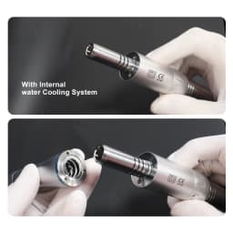 Dental 1:1 Ratio Inner Internal Water Air Motor E-type Low Speed Handpiece 2 Hole and 4 Holes