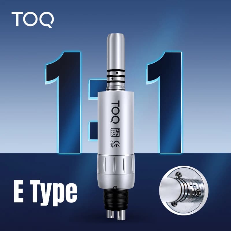Dental 1:1 Ratio Inner Internal Water Air Motor E-type Low Speed Handpiece 2 Hole and 4 Holes