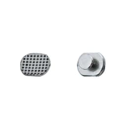 Dental Orthodontic Lingual Buttons Metal Composite Bondable Traction Hook Ceramic Hook Mesh Base Ortodoncia Materiales