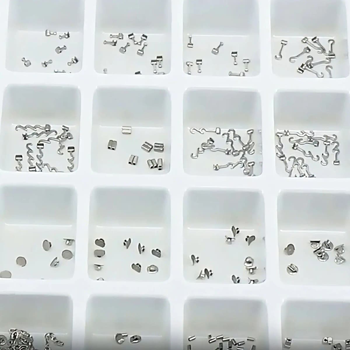 Dental Orthodontic Lingual Buttons Metal Composite Bondable Traction Hook Ceramic Hook Mesh Base Ortodoncia Materiales