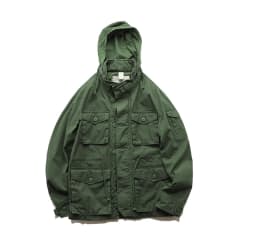 New autumn and winter American retro heavy padded jacket military style tough guy pocket tooling coat windbreaker