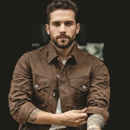 Maden Retro Heavyweight Canvas Oil Waxed Jacket Cotton Waterproof Hunting Coat Male Spring Khaki Casual Work Safari Style Jacket