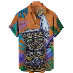 2024 Men's Hawaiian 3d Shirts Streetwear Short Sleeve Cotton Oversized Summer Camisa Floral Masculina Blouse Retro