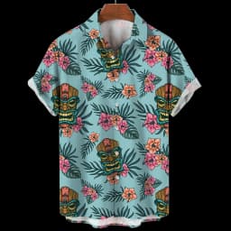 2024 Men's Hawaiian 3d Shirts Streetwear Short Sleeve Cotton Oversized Summer Camisa Floral Masculina Blouse Retro