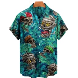 2024 Men's Hawaiian 3d Shirts Streetwear Short Sleeve Cotton Oversized Summer Camisa Floral Masculina Blouse Retro