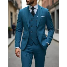 Single Breasted Men's Suit Formal Wear 3 Piece Set Four Seasons Traje Americana Hombre Suit Men Traje Amerimens Suits 3 Piece