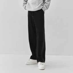 Semir Men Pants Fleece Lined Loose Fit Straight Leg Retro Style 2026 Winter Comfort Fit Everyday Style Full Length