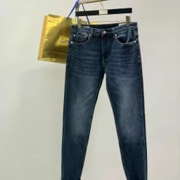 Italian BC washed jeans casual simple slim trousers
