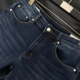 Italian BC washed jeans casual simple slim trousers