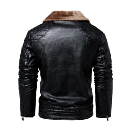Men's Leather Jackets Autumn Casual Motorcycle PU Jacket Biker Leather Coats Brand Clothing EU Size