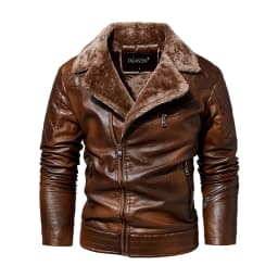 Men's Leather Jackets Autumn Casual Motorcycle PU Jacket Biker Leather Coats Brand Clothing EU Size