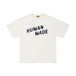 2026 Human Made Graphic Tee Slub Cotton Tubular Seamless Couple Matching Summer Casual
