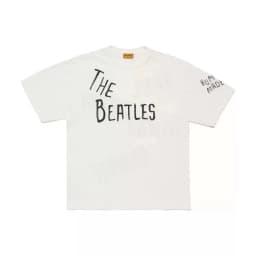 2026 Human Made Graphic Tee Slub Cotton Tubular Seamless Couple Matching Summer Casual