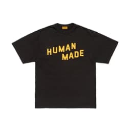2026 Human Made Graphic Tee Slub Cotton Tubular Seamless Couple Matching Summer Casual
