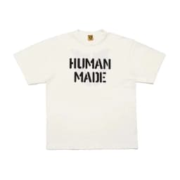 2026 Human Made Graphic Tee Slub Cotton Tubular Seamless Couple Matching Summer Casual