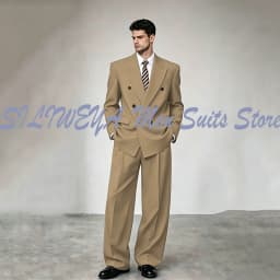 2026 Popular Men's Suits Jacket Pants 2 Pieces High-end Blazer Set Business Casual Male Pants Sets Fashion Trousers Customized