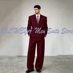 2026 Popular Men's Suits Jacket Pants 2 Pieces High-end Blazer Set Business Casual Male Pants Sets Fashion Trousers Customized