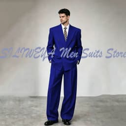 2026 Popular Men's Suits Jacket Pants 2 Pieces High-end Blazer Set Business Casual Male Pants Sets Fashion Trousers Customized