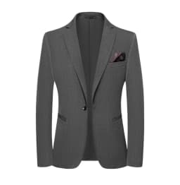 Blazer's New Men's Fashion, Outdoor Travel, Striped, Youthful, Wedding, Hosting, Campus, Slimming, Casual Korean Version Blazer