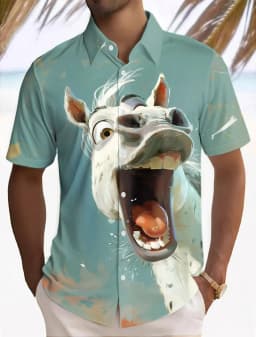 Summer Men's Funny Ugly Animals Shorts Swimming Trunks Board Shorts Fashion Streetwear Pocket Drawstring Shorts Men's Underwear
