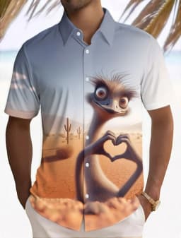 Summer Men's Funny Ugly Animals Shorts Swimming Trunks Board Shorts Fashion Streetwear Pocket Drawstring Shorts Men's Underwear