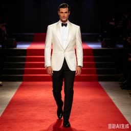 Men's Ivory Shawl Lapel Blazer Casual Business Wedding Jacket High Quality One Button Best Man Suit Coat for Party Prom