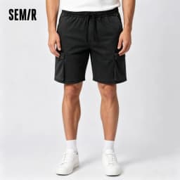 Semir Mens Denim Shorts 2026 Loose Workwear Style Lightweight Casual Outdoor Soft Daily Wear