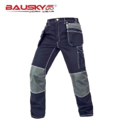 Bauskydd Working Clothes Men's Black Workwear Pants Multi Pockets Working Uniforms Pockets For Tools Fast Shipping
