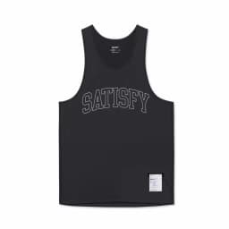 SATISFY AuraLite technology running breathable mesh alphabet reflective vest