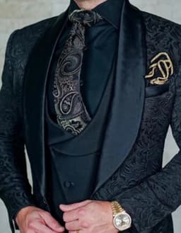 Elegant Mens Wedding Suits Italian Design Champagne Smoking Groom Tuxedo Jacket Vest Pants 3 Piece Party Prom Suits Set For Men