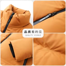Real 90% White Duck Down Parka Coat 2025 Winter Men Classic Stand Collar Puffer Jacket Warm Simple Solid Duck Down Zipper Coat