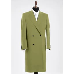 Fashion Black Men's Suits Jacket Peak Lapel Double Breasted Business Casual Slim Solid Long Coat Male Blazer Only One Jacket