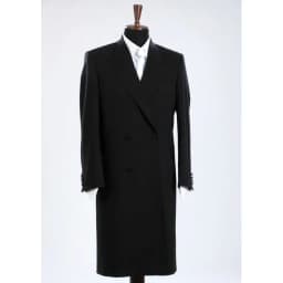 Fashion Black Men's Suits Jacket Peak Lapel Double Breasted Business Casual Slim Solid Long Coat Male Blazer Only One Jacket