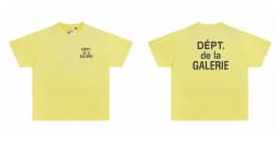 Gallery Dept Summer High Street Letter Print Loose Cotton T-Shirt