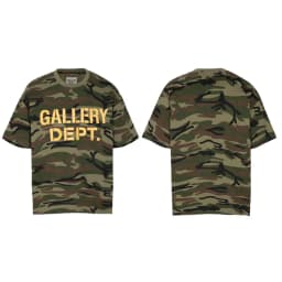 Gallery Dept Summer High Street Letter Print Loose Cotton T-Shirt