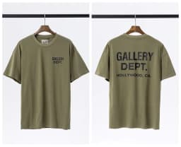 Gallery Dept Summer High Street Letter Print Loose Cotton T-Shirt