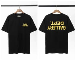 Gallery Dept Summer High Street Letter Print Loose Cotton T-Shirt