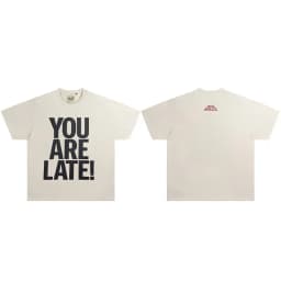 Gallery Dept Summer High Street Letter Print Loose Cotton T-Shirt