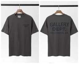 Gallery Dept Summer High Street Letter Print Loose Cotton T-Shirt
