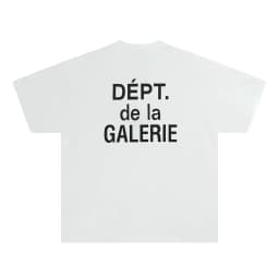 Gallery Dept Summer High Street Letter Print Loose Cotton T-Shirt