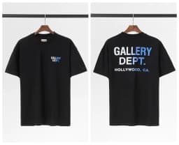 Gallery Dept Summer High Street Letter Print Loose Cotton T-Shirt