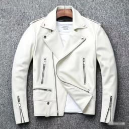 Men's Autumn Winter PU Leather Jacket, Motorcycle Biker Style Faux Leather Coat, Factory Direct Sales Casual Outerwear for Men